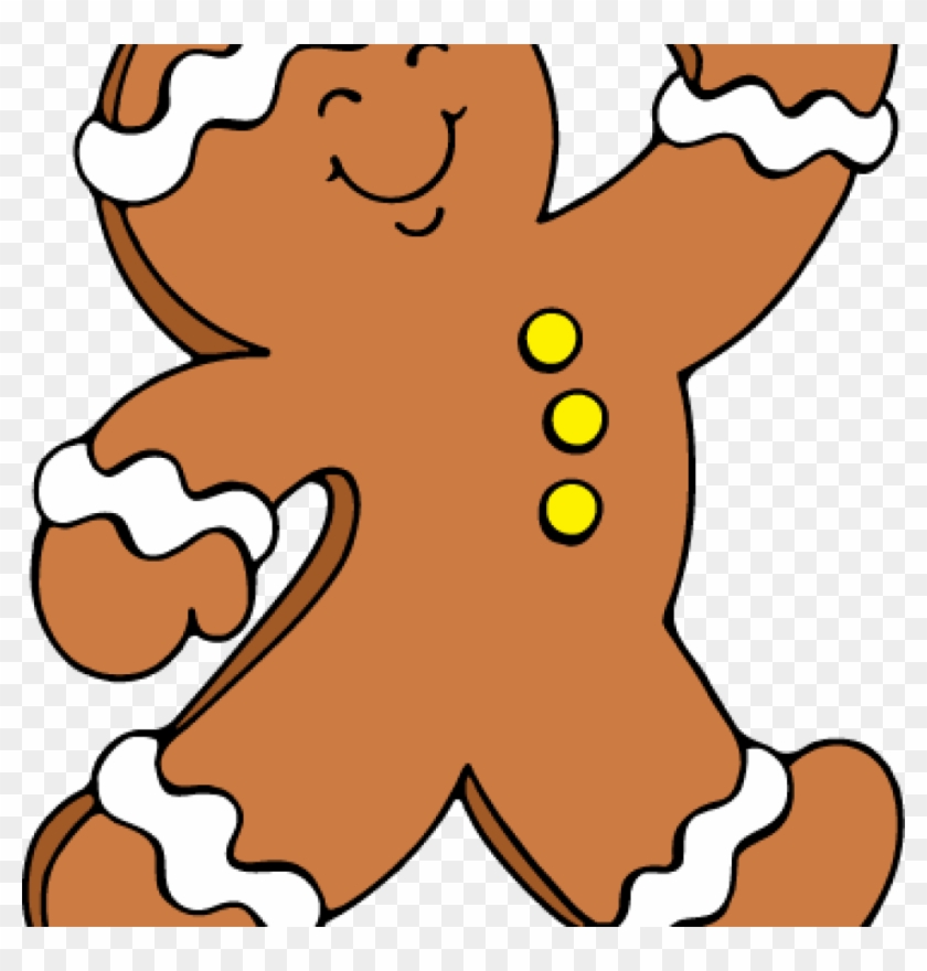 Gingerbread Man Clipart Gingerbread Man Book Free Clipart - Gingerbread Man Clip Art - Png Download