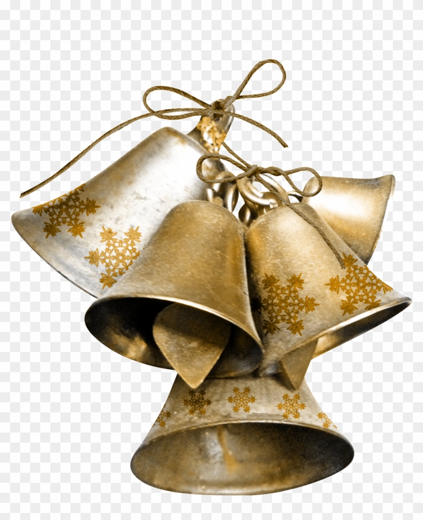 Hand Painted Copper Bell Png Transparent Clipart