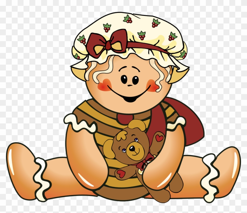 Png Library Stock Christmas At Getdrawings Com Free - Cute Gingerbread Man Clipart Transparent Png