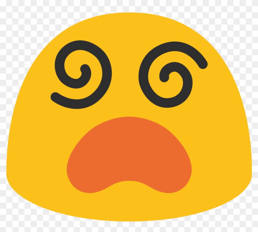 File - Emoji U1f635 - Svg - Dizzy Emoji Clipart