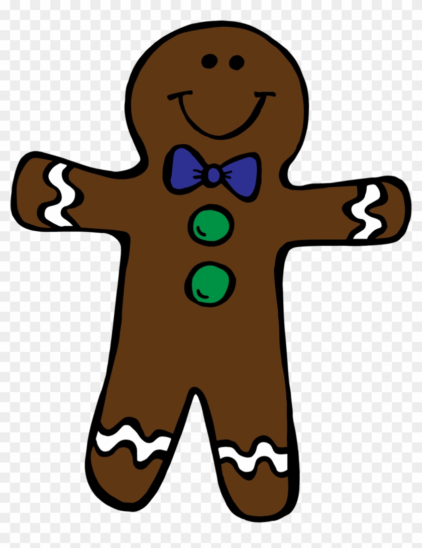 Gingerbread Man Clipart - Gingerbread Boy And Girl Clipart - Png Download #128181