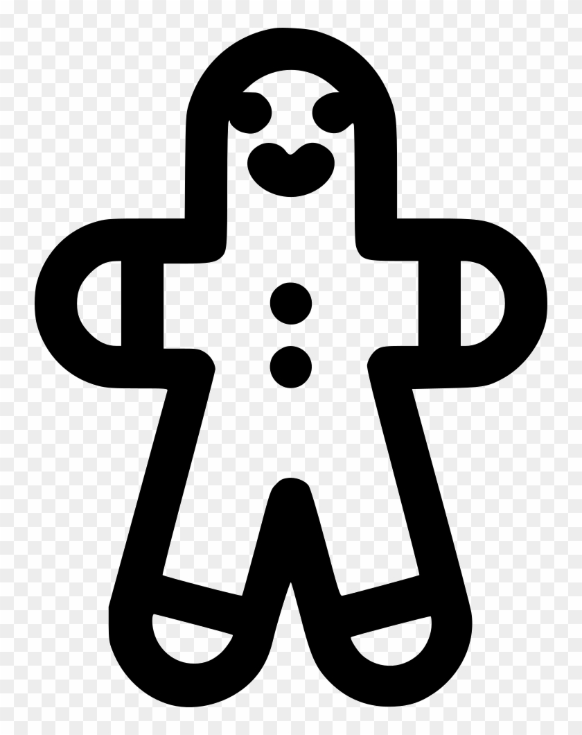 Gingerbread Man Comments Clipart