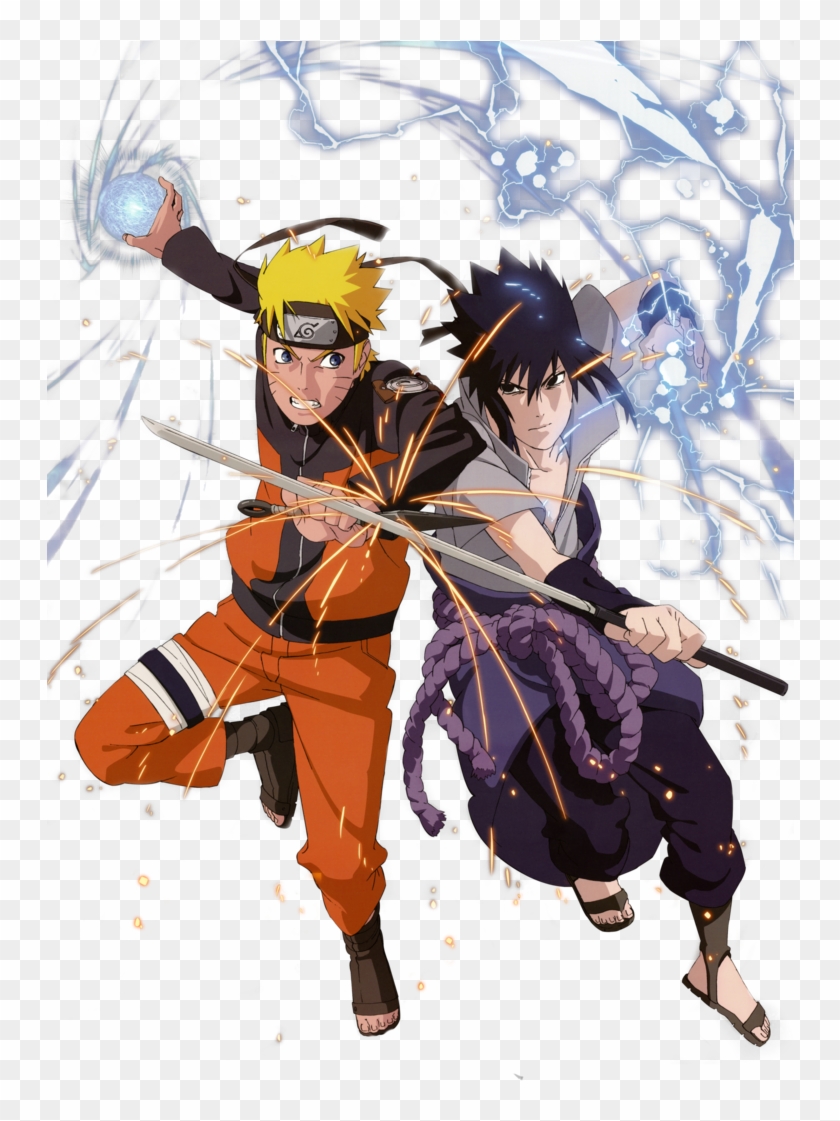 Naruto Vs Sasuke Png Clipart #128228
