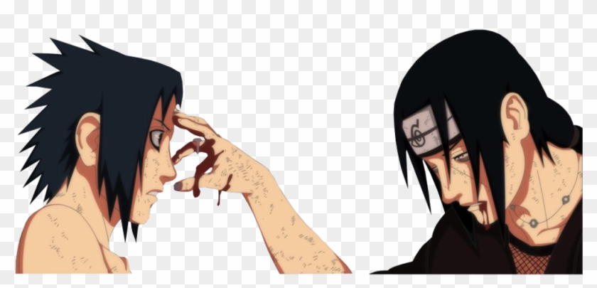 Share This Image - Sasuke And Itachi Png Clipart #128326