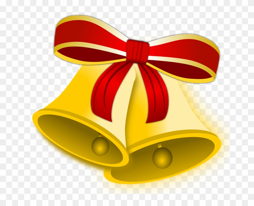 Christmas Bell Png - Lonceng Natal Png Clipart #128356