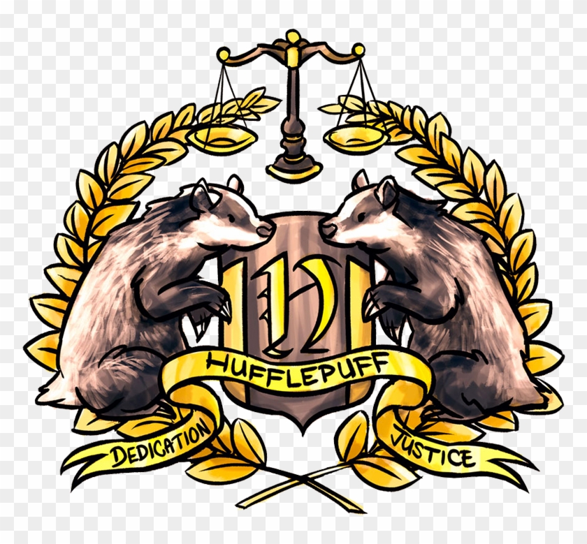 Crest-hufflepuff Clipart #128402