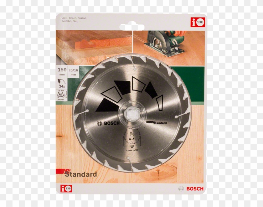 Circular Saw Blade Standard - Diamond Blade Clipart #128477