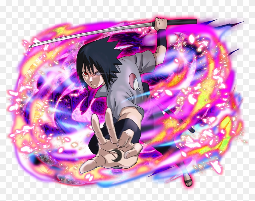 Sasuke Uchiha - Sasuke Seal Of Shadow Clipart #128506