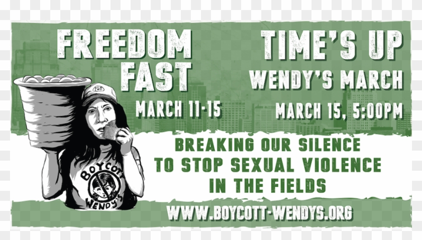 You Can Register For The Freedom Fast And/or The Time's - Poster Clipart #128737