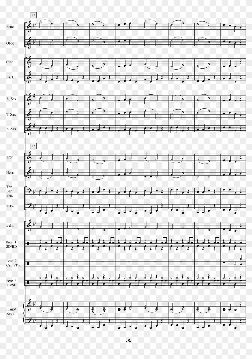 Gingerbread Men On Parade Thumbnail - Clarinet Gingerbread Men On Parade Clipart #128762