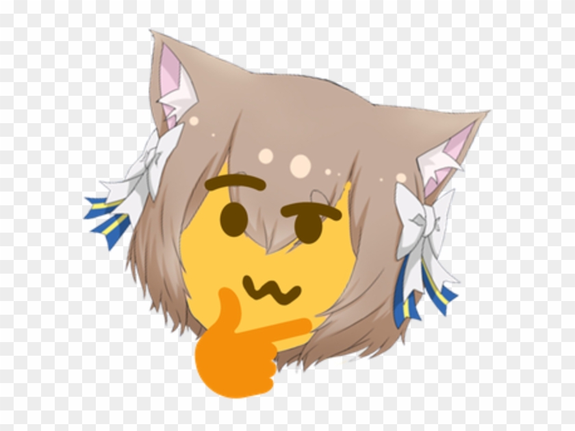 Thinking Face Emoji - Felix Thinking Emoji Clipart
