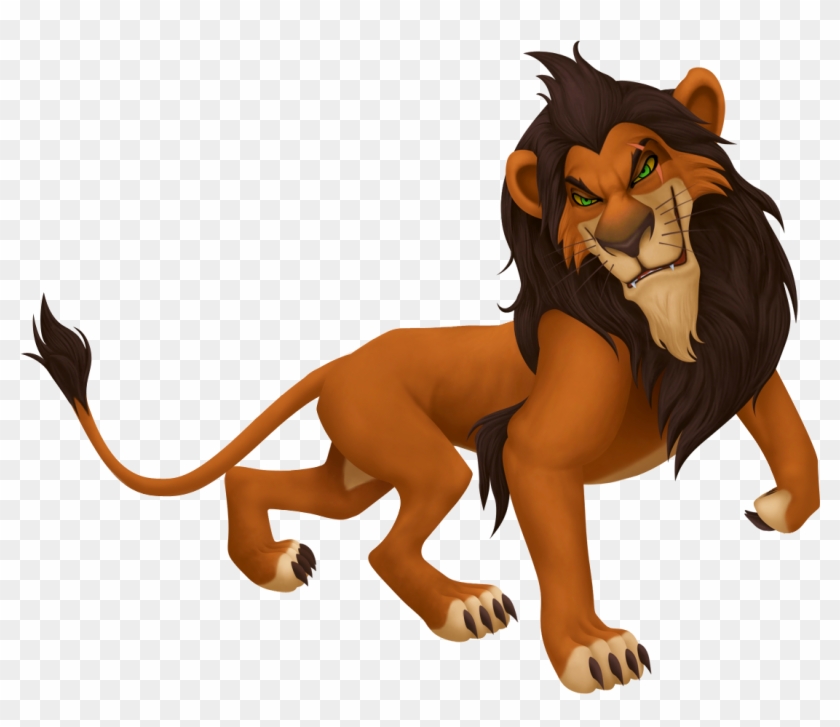Lions - Kingdom Hearts Scar Clipart #128948