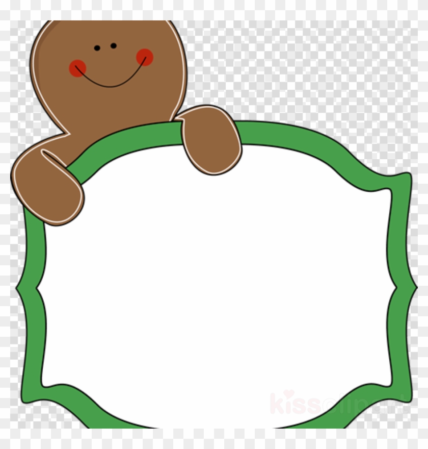 Download Gingerbread Man Border Clipart Gingerbread - Bobble Hat Transparent Background - Png Download