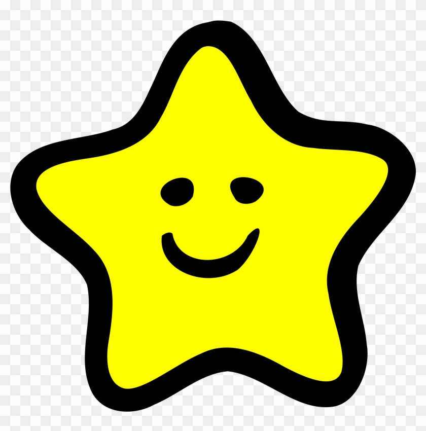 Clipart Happy Star Art Clip Cloudemoji Summer Sun Clip - Clip Art Happy Stars - Png Download