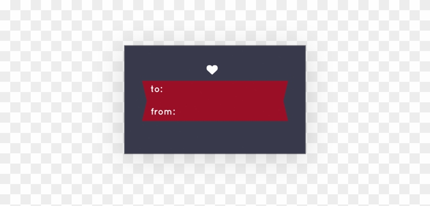 Gift Tag Png Clipart #129457