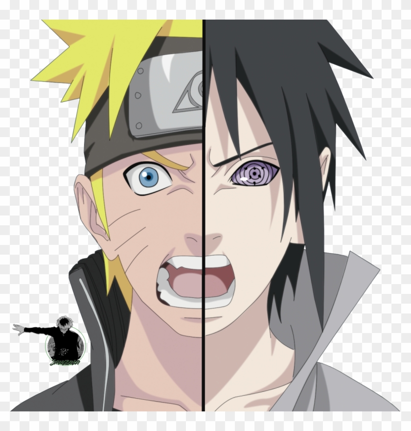 Sasuke E Naruto Render Clipart