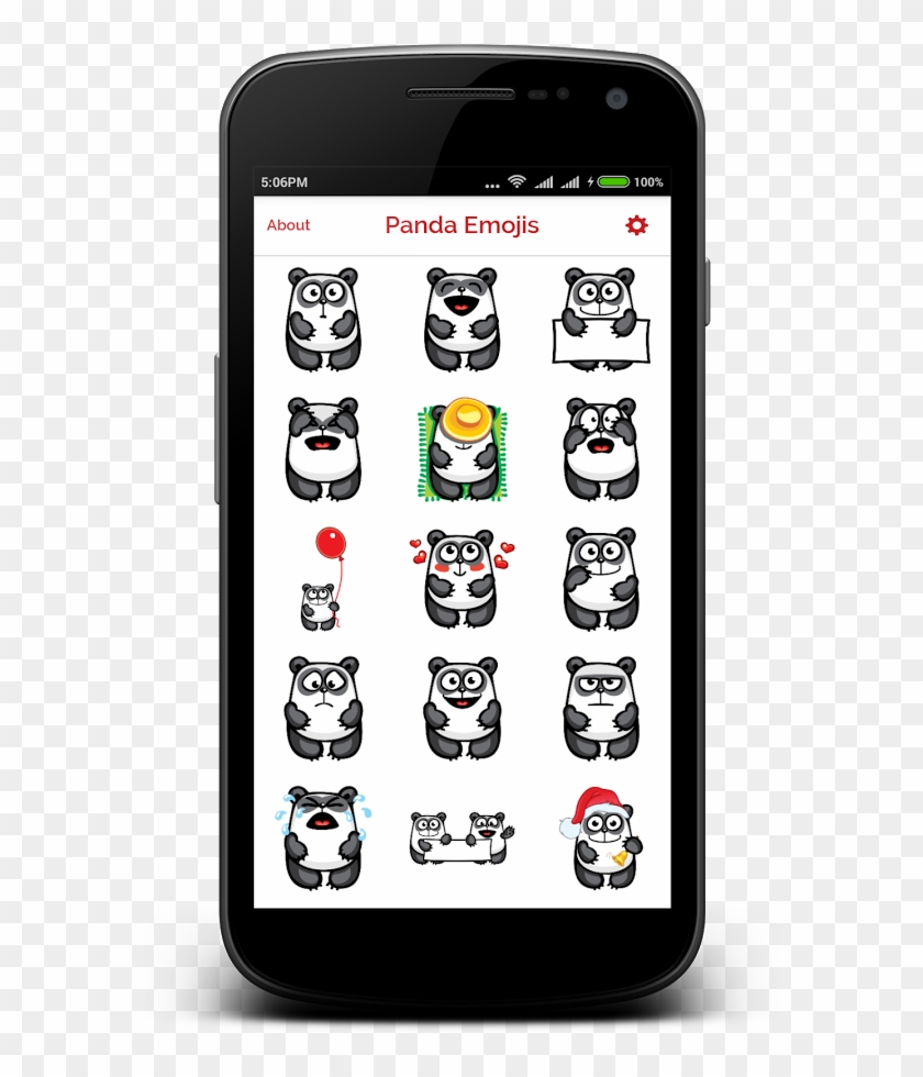 X - - Funny Pandas Clipart