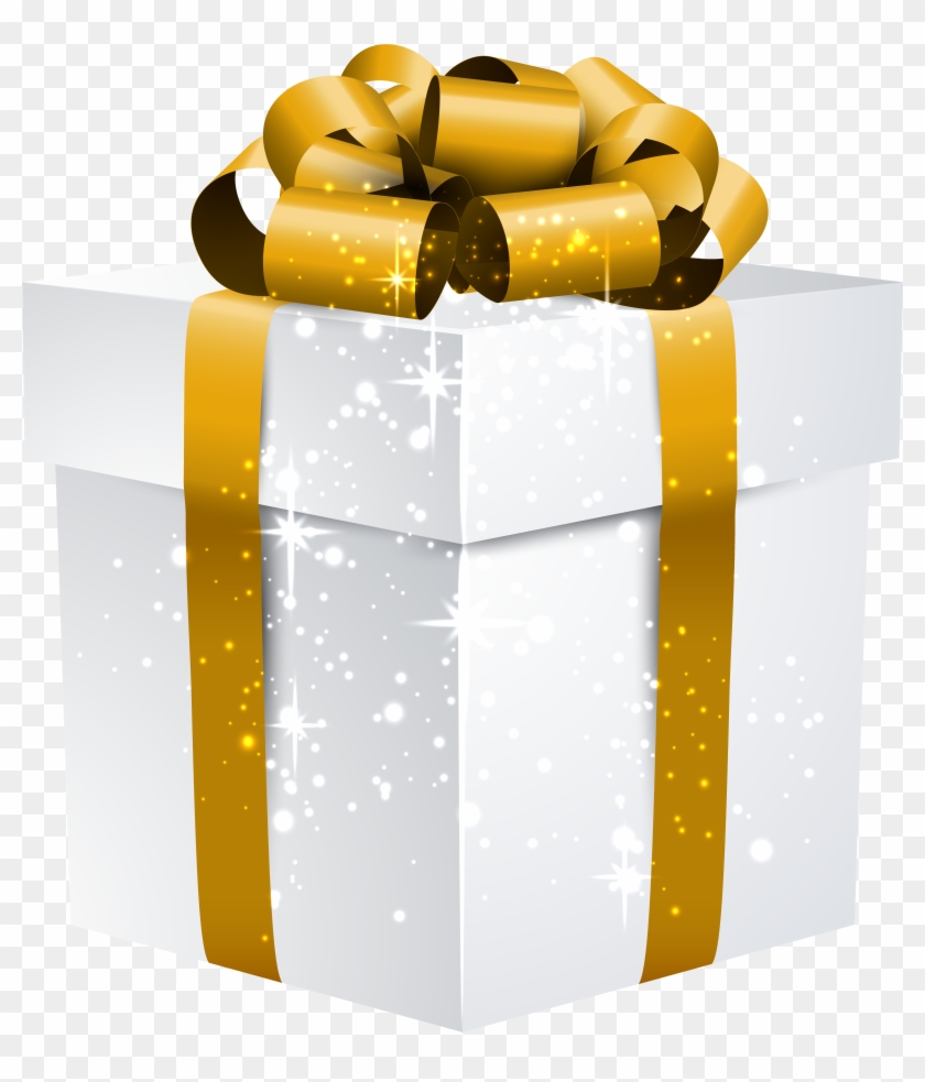 Gifts And Balloons Transparent Gold Clipart