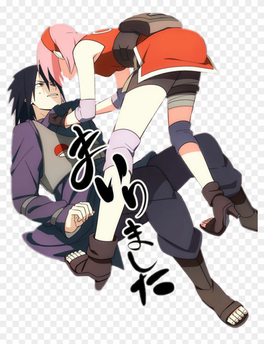 Naruto Sticker - Naruto Sakura X Sasuke Clipart #129866