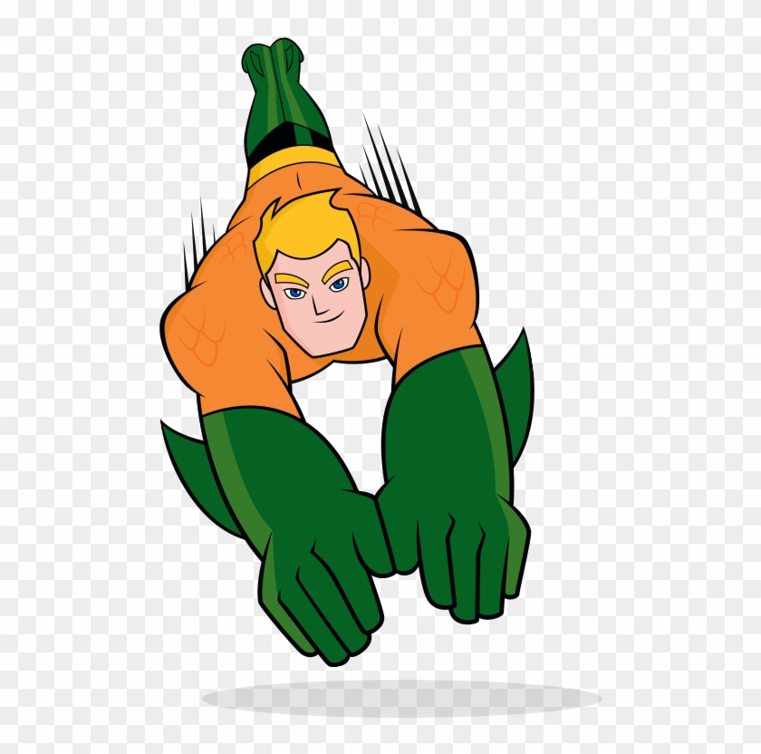 Dc Super Friends Aquaman Clipart #129889