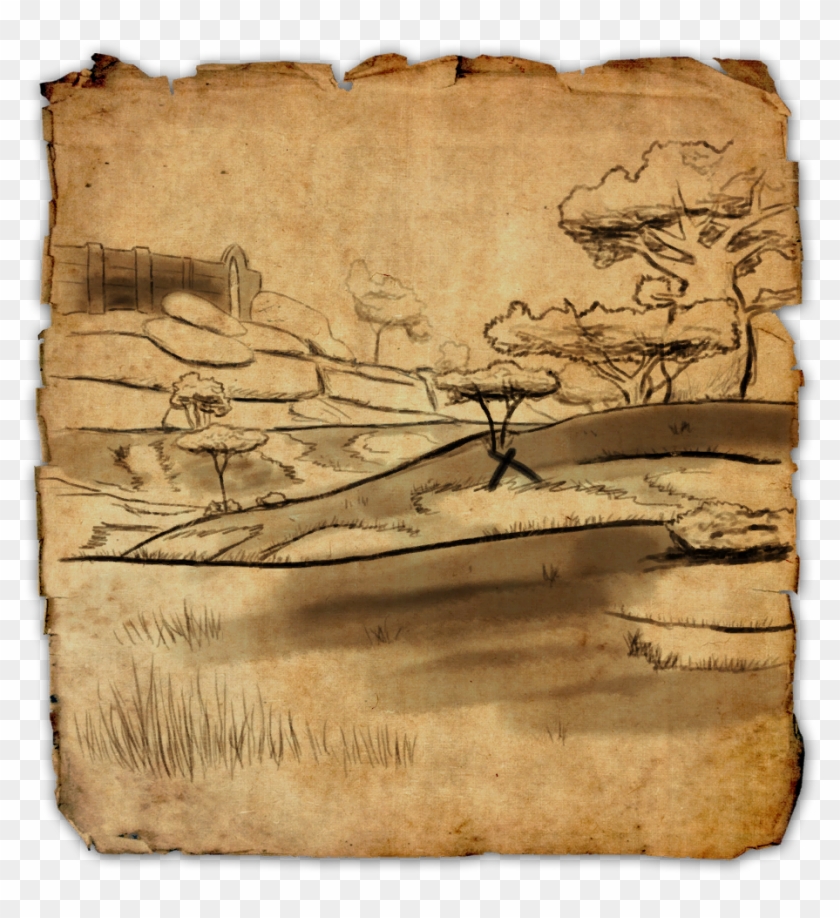 Reaper's March Treasure Map Iv - Eso Clockwork City Treasure Map 1 Clipart #1200025