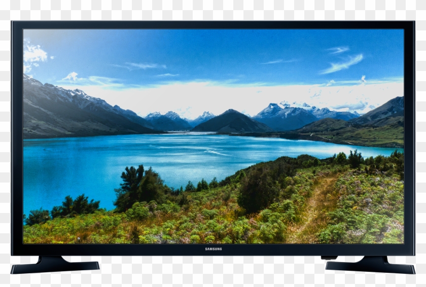 Television Clipart Flat Screen Tv - 32 J4000 - Png Download #1200103