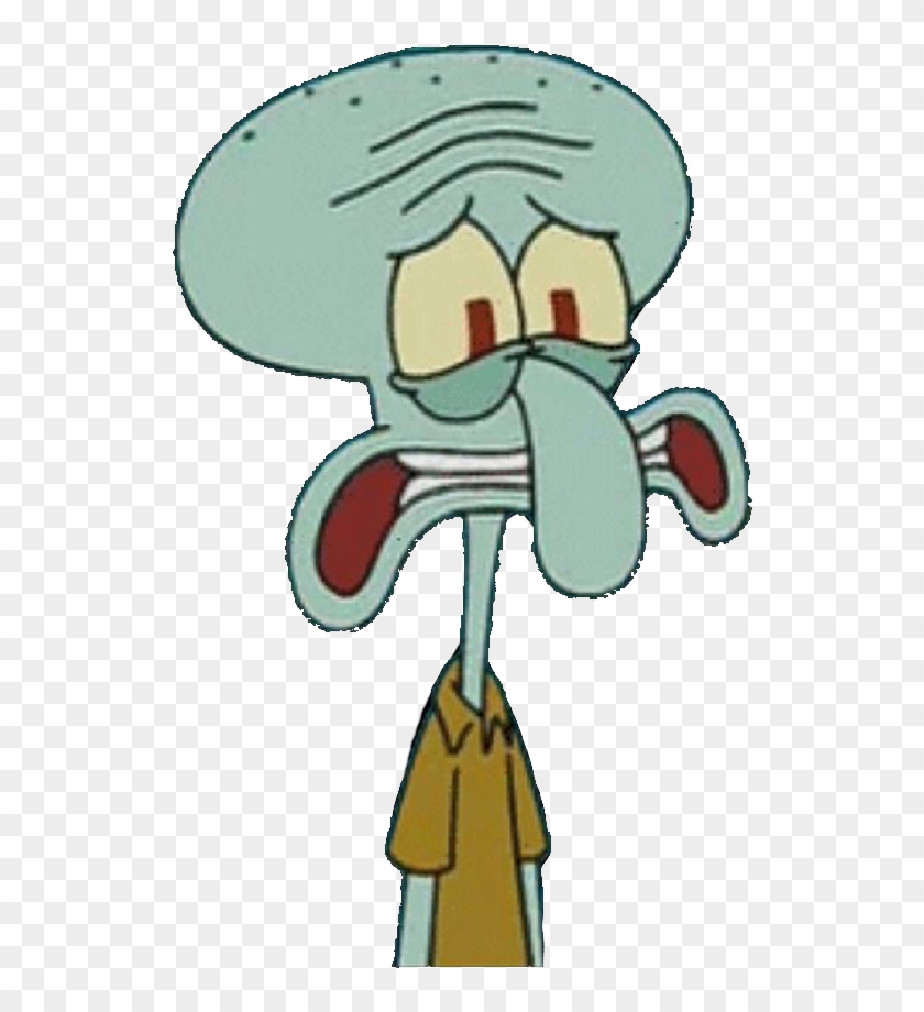 Squidward Sticker - Squidward Clipart #1200197
