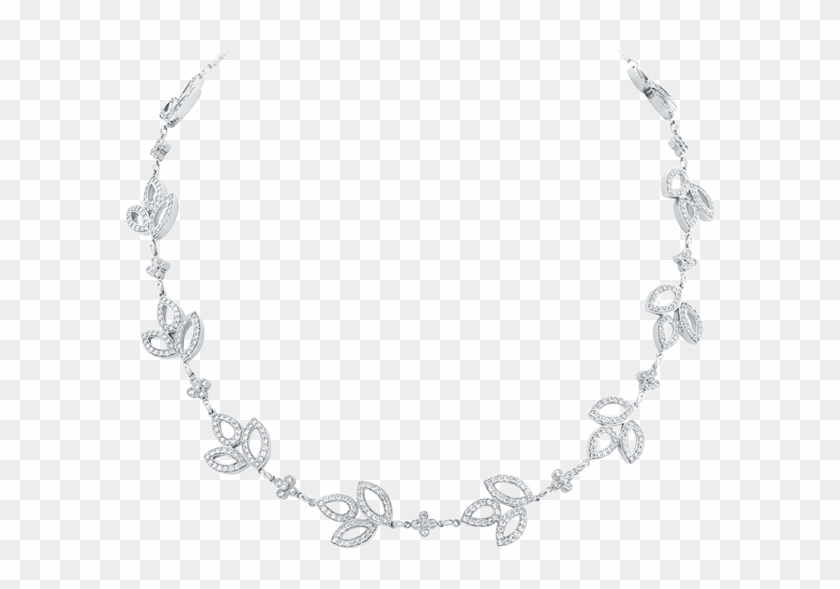 Lily Cluster By Harry Winston, Diamond Necklace In - Necklace Clipart