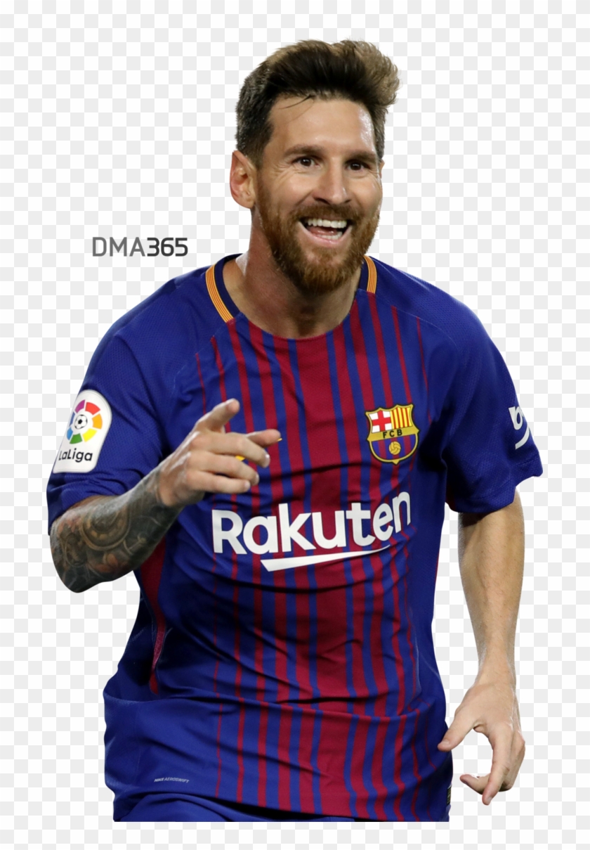 Lionel Messi By Dma365 Pluspng - Messi Barcelona 2018 Png Clipart #1200575