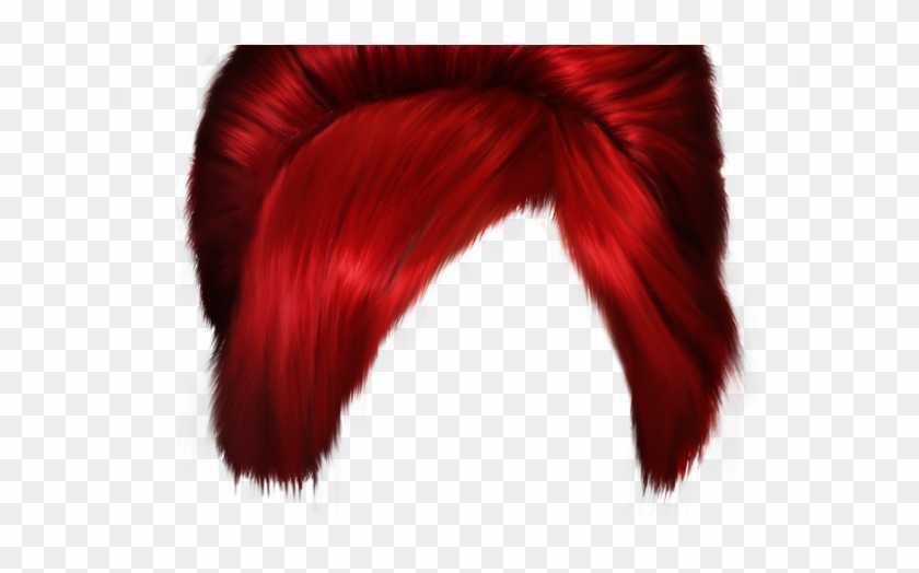 Black Hair Clipart Spiky Hair - Red Hair No Background - Png Download #1200756