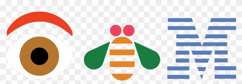 4094 X 1233 1 - Eye Bee M Logo Png Clipart