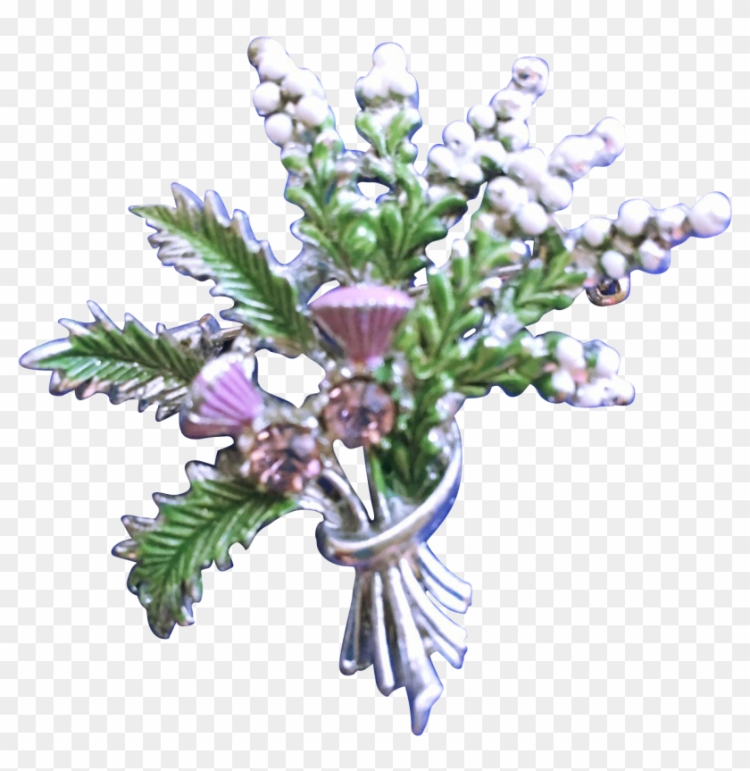 Scottish Heather Png - Bouquet Clipart #1200852