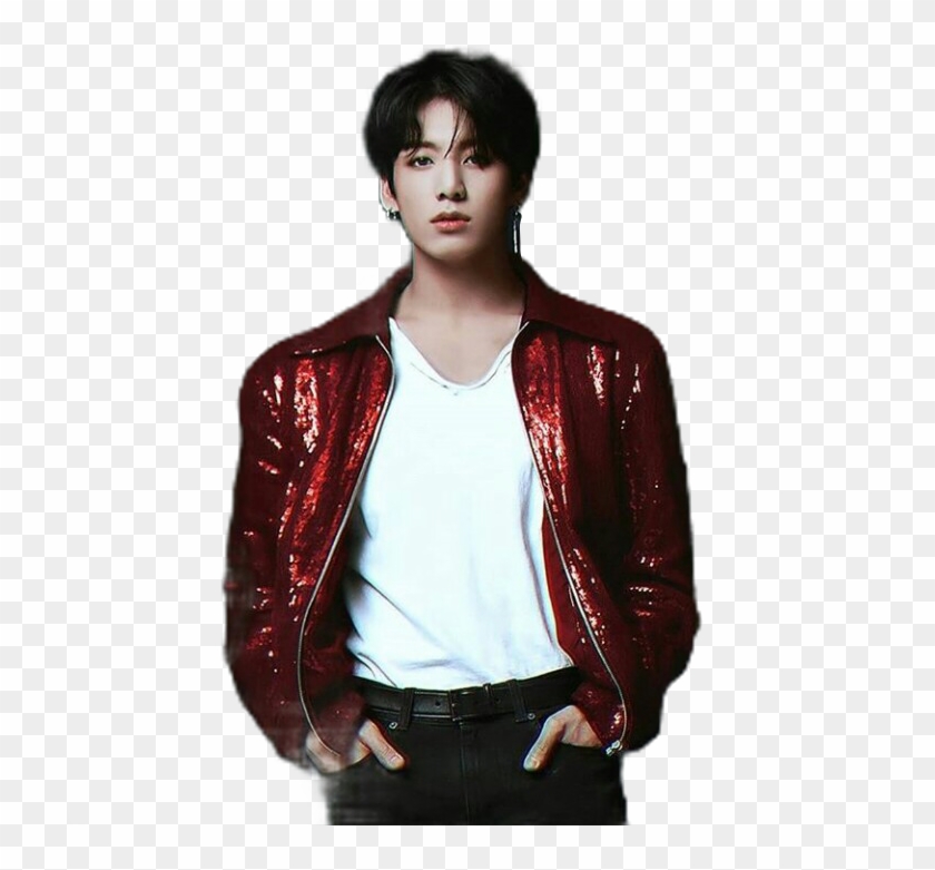 Jeon Jungkook In Red Clipart