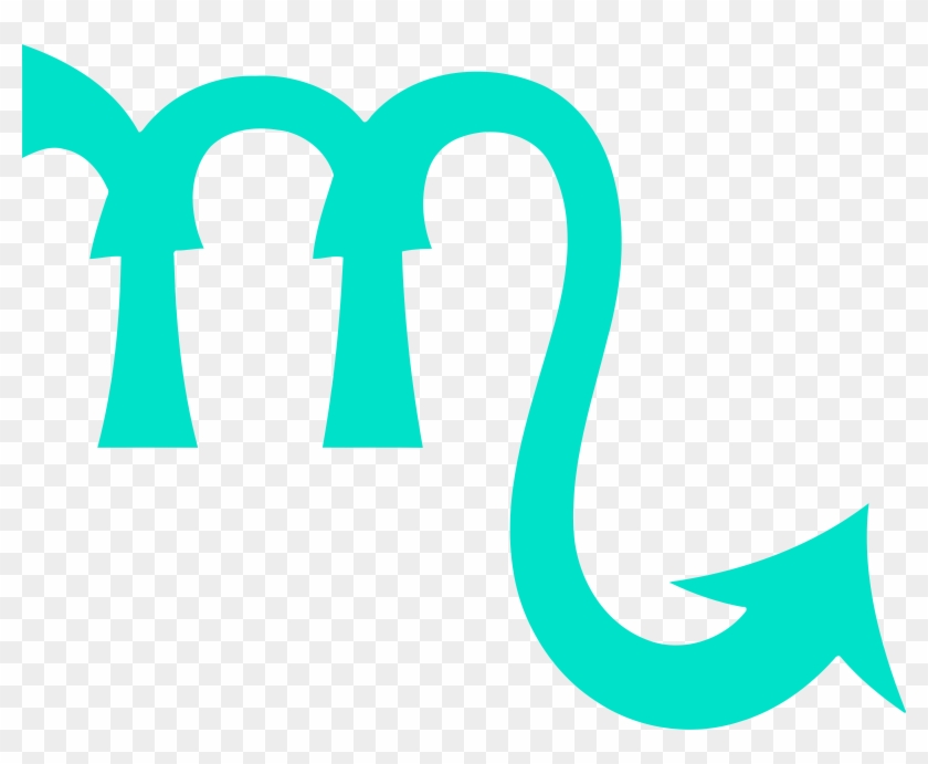 Scorpio Clipart Svg - Scorpio Symbol Clipart - Png Download #1201620