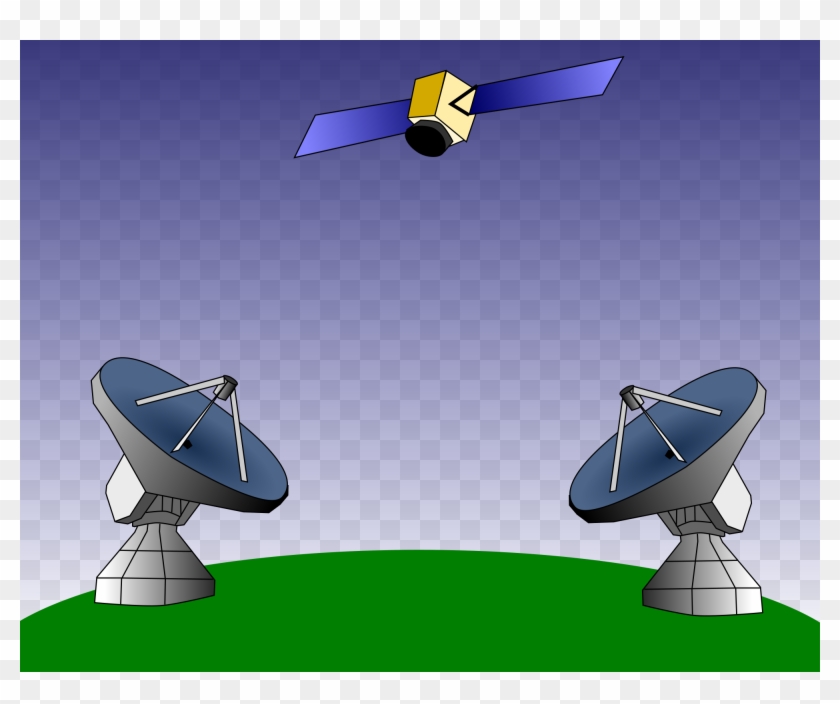 Open - Satellite Communication Clipart #1201663