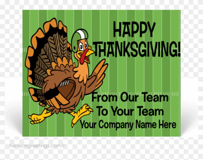 Image Not Found Or Type Unknown - Happy Thanksgiving Football Turkey Clipart