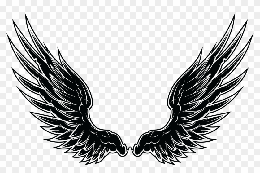 Download - Eagle Wings Tattoo Designs Clipart #1202526