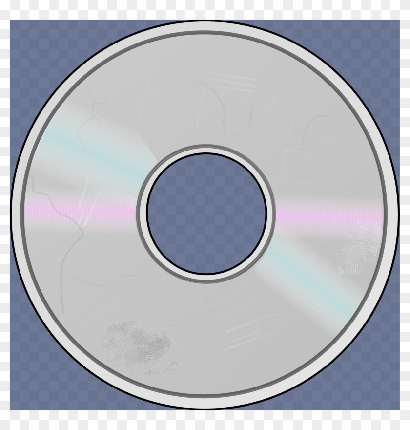 Damaged Compact Disc Png Logo - Clip Art Transparent Png