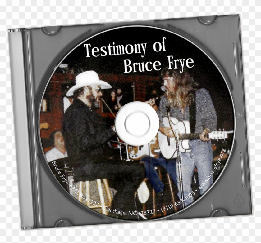 Testimony Of Bruce Frye Cd - Cd Clipart #1203006