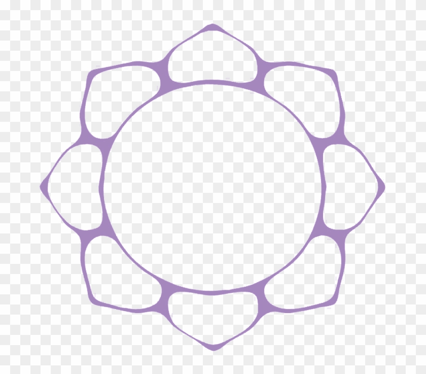 Sharp Lotus Background 3 - Circle Clipart #1203188