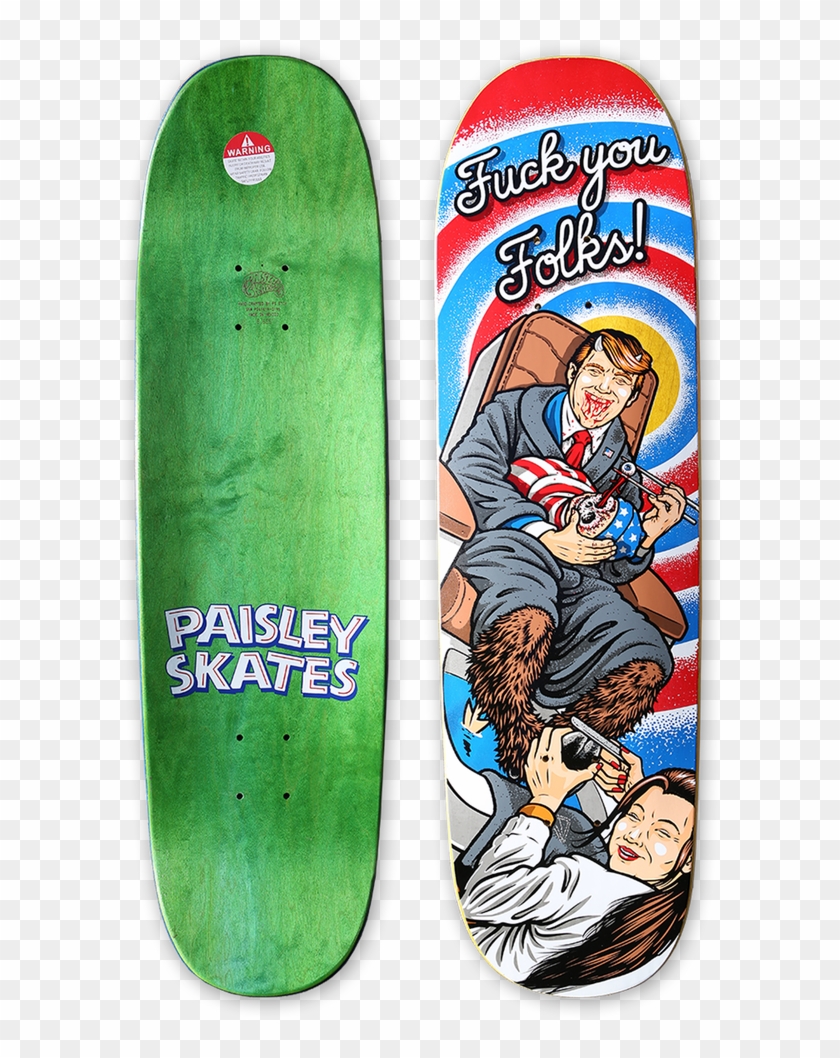Sean Cliver, Paisley Skates - 80s Skateboard Graphics Clipart