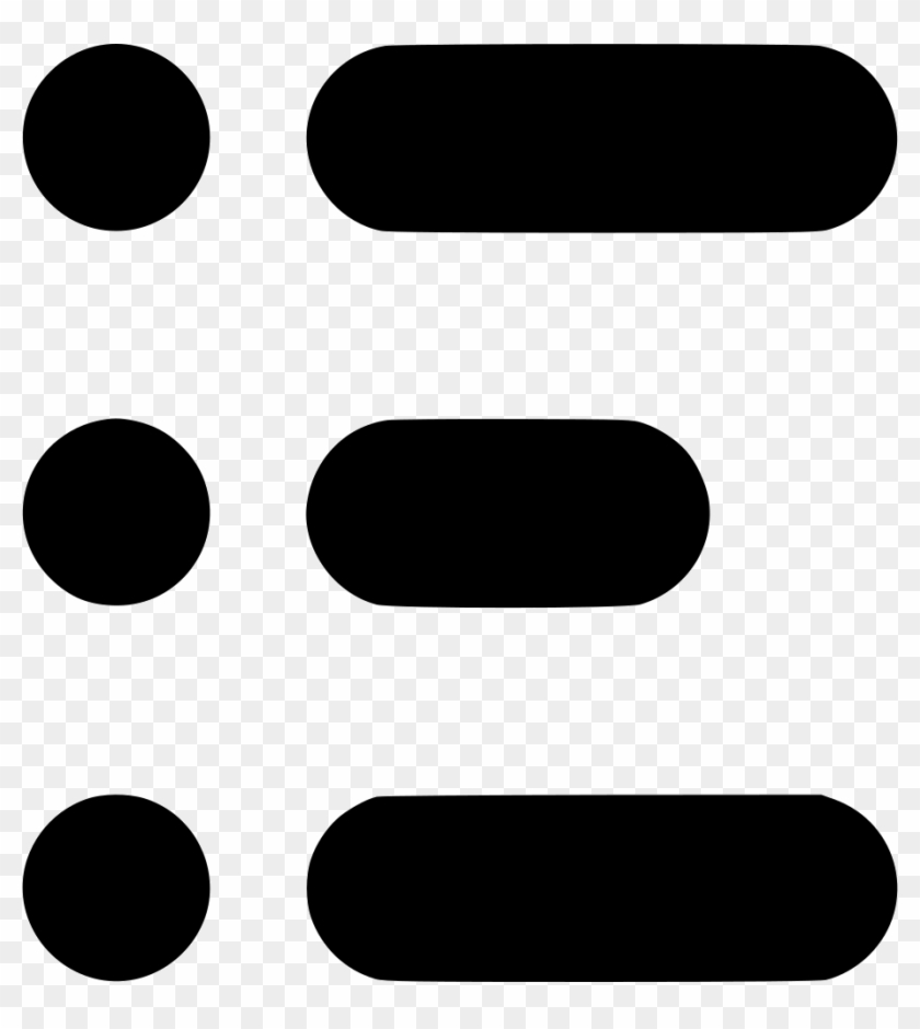 Clip Art Download Bullet Svg Clipart Black - Circle - Png Download