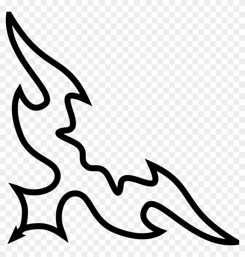 This Free Icons Png Design Of Left Bottom Tribal Clipart #1203604