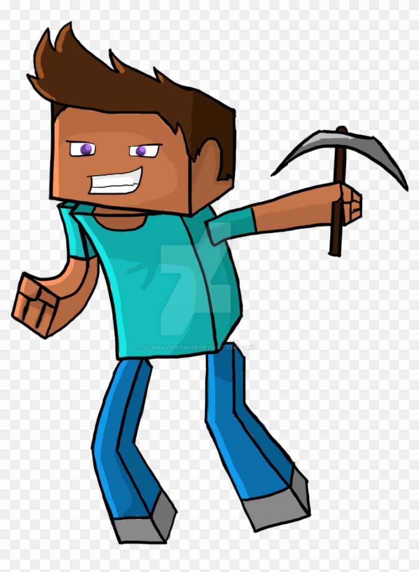 Minecraft Steve Clipart At Free For Personal Use Png - Skin Minecraft Cartoon Steve Transparent Png #1203740