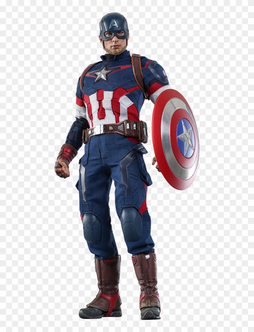 Free Avengers Clipart Figurine - Avengers Age Of Ultron Captain America - Png Download
