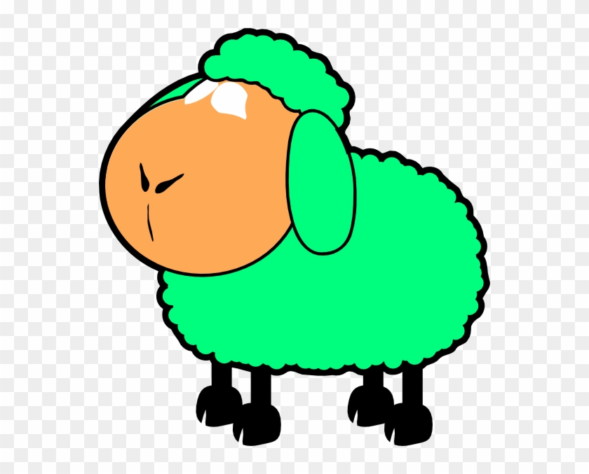How To Set Use Green/blue Sheep Svg Vector Clipart #1203883
