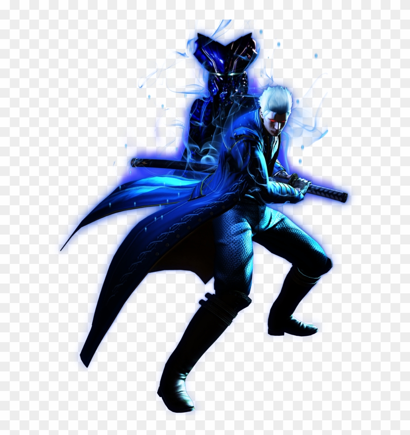 Devil May Cry 4 Super Vergil Png - Vergil Devil May Cry 4 Devil Trigger Clipart #1204418