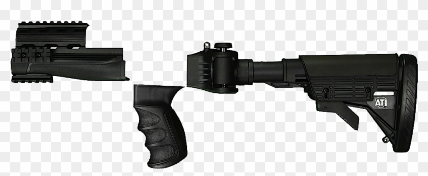 Ati A2101025 Strikeforce Ak 47 6 Position Stock Glass - Сгъваеми Приклад За Пушка Clipart