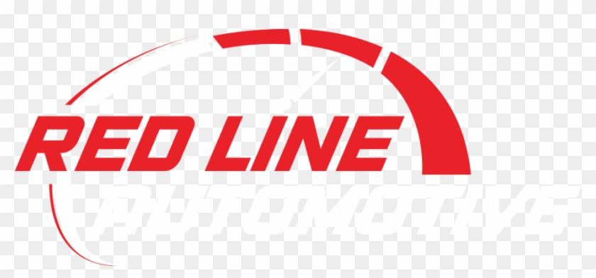 Red Line Automotive Logo - Circle Clipart