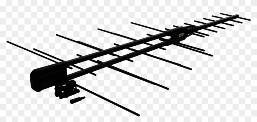 Hills Tru-band Passive Black Arrow Uhf/vhf Antenna - Television Antenna Clipart #1205609